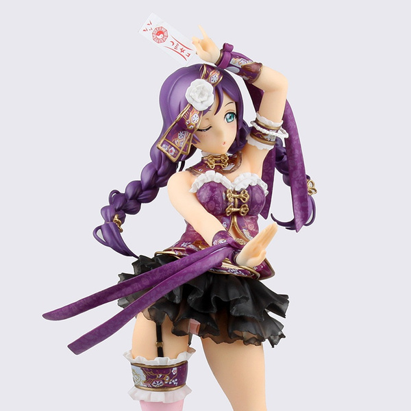 purple anime figure