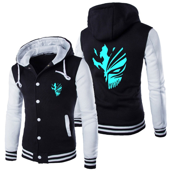 Bleach Vasto Lorde Ichigo Cosplay Zip Up Hoodie Jacket - WackyTee