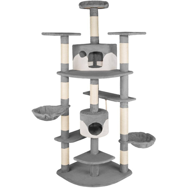 Cat Tree Tower Furniture Condos Katten Krabpaal Katzen Kratzbaum Arbre A Chat 4 Cm Nelly Grattoir Grattoir Sisal Tronc Avec 1 Corde Gris Wish Cat Tree Tower Furniture Condos Katten Krabpaal Katzen Kratzbaum Arbre A Chat 4 Cm Nelly Grattoir Grattoir Sisal Tronc Avec 1 Corde Gris Wish