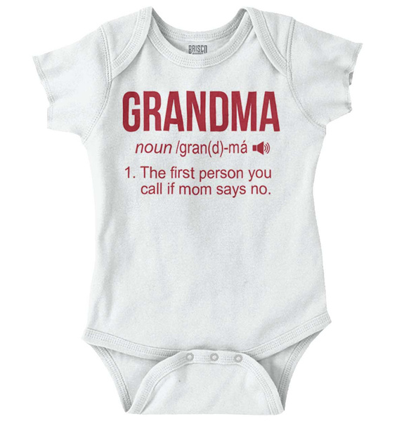 i love grandma baby clothes