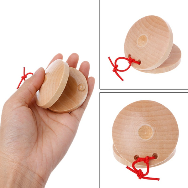 BD_Kid Wooden Castanet Toy Children Musical Percussion Instrument TOY Gif 