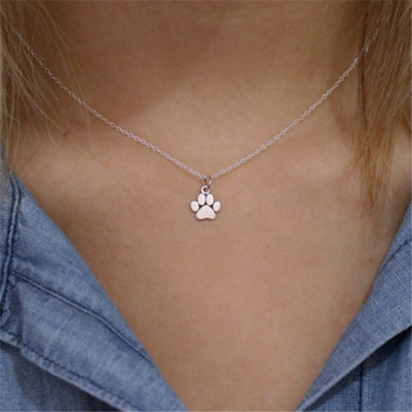 cat paw print jewelry