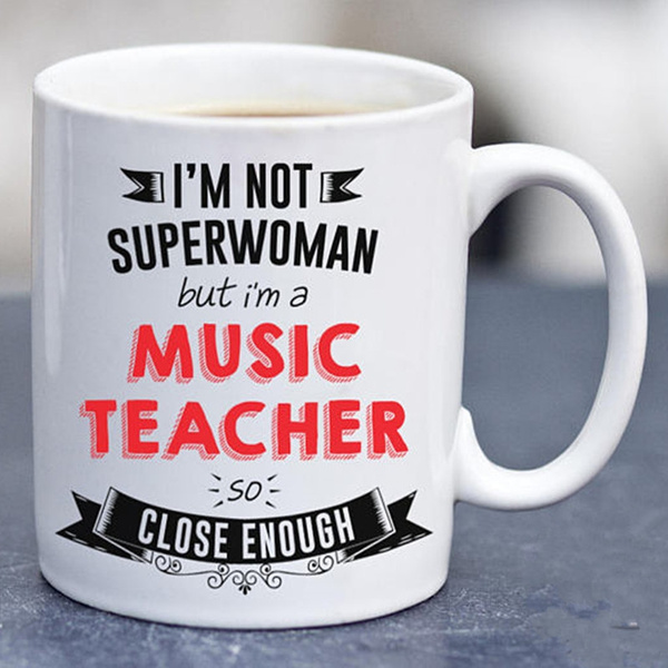 Funky NE Ltd ® I'm Not Superwoman But I'm A Geography Teacher Tea Coffee Mug 