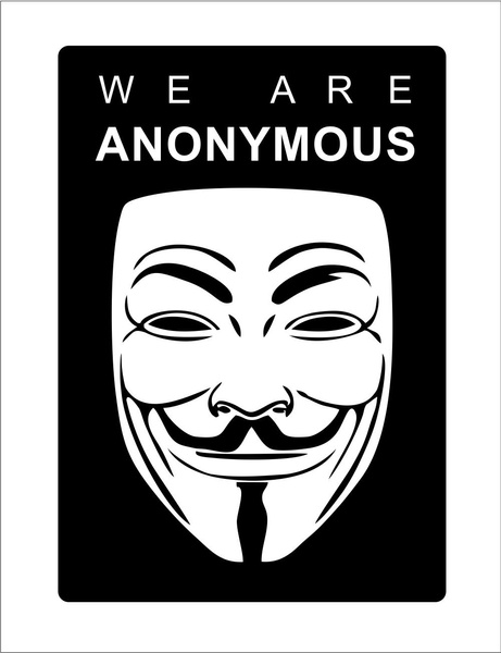 We Are Anonymous Sticker Decal Self Adhesive Vinyl hacker group