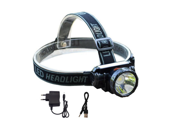 BORUIT Lampada luce Frontale Testa Super 6000Lumen Ricaricabile Pesca Surf CASG