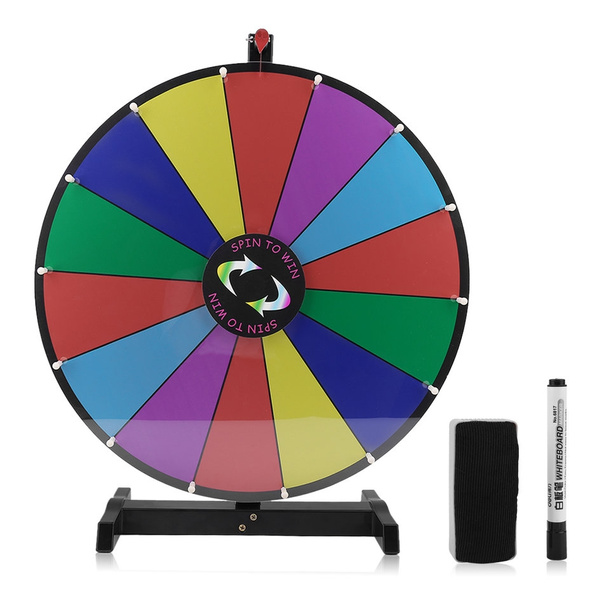 Tabletop Spinning Prize Wheel (24 inch)