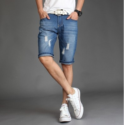 Buy online Blue Denim Short from Shorts and Three - Fourths for Men by  Indegenx for ₹539 at 66% off | 2024 Limeroad.com