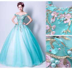 embroiderywithpearlpromgown, gowns, sweetheart, sweetheartquinceaneraballgown