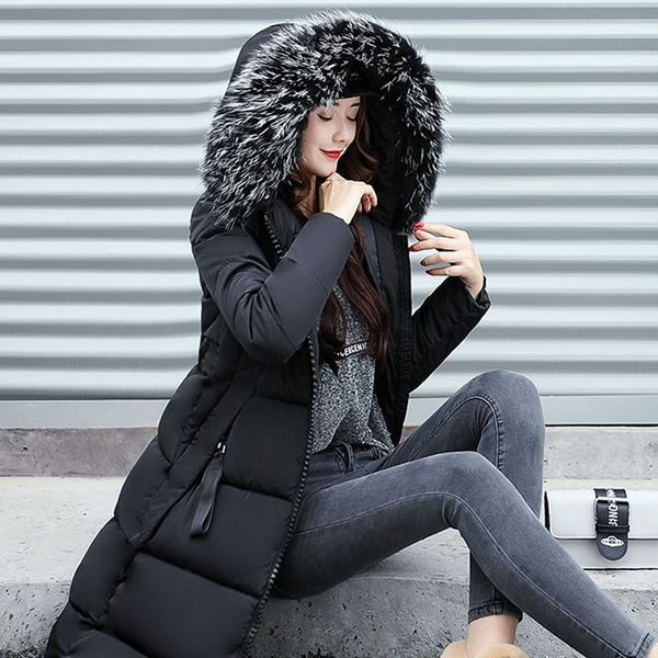 Ladies warm outlet parka coat