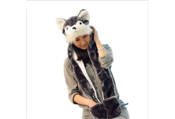 husky winter hat