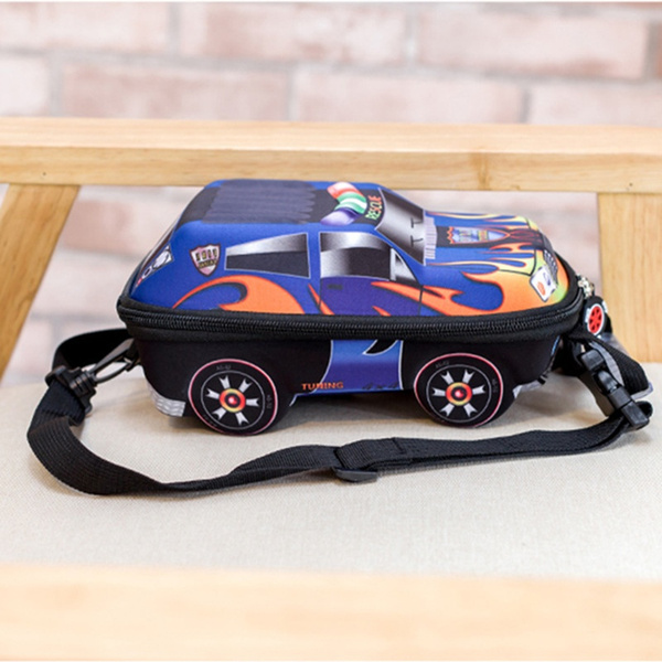 3D Car children school bags for boys lovely Toddler children's backpacks 