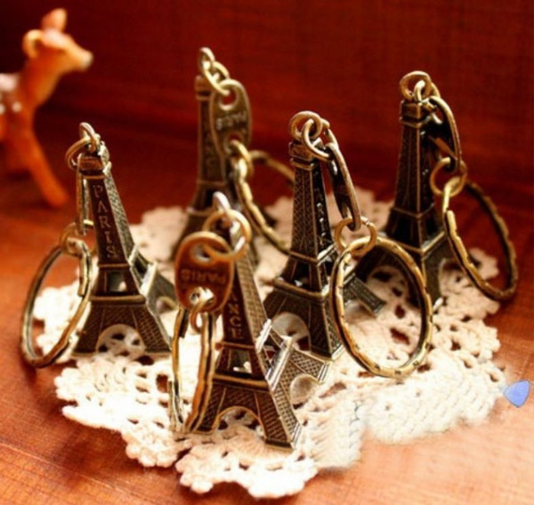 Eiffel Tower Key Chain Charms