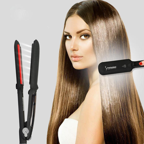 Steam hot on sale iron for hair