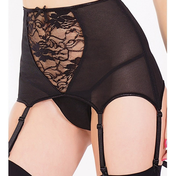 Plus size high outlet waisted garter belt