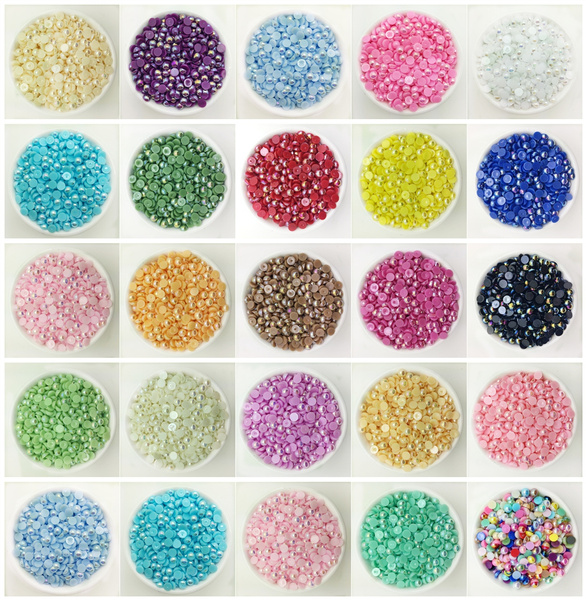 400PCS 4mm Multicolor Half Pearl Bead Flat Back Scrapbook for Craft FlatBack 13 400PCS 4mm Multicolor Half Pearl Bead Flat Back Scrapbook for Craft FlatBack 13