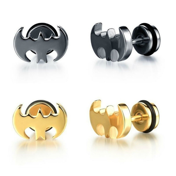 Batman earrings shop for guys