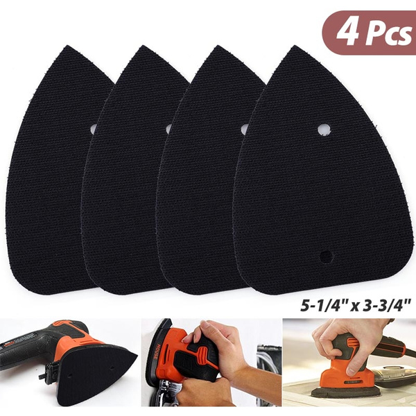 Mouse Sander Backing Pad Replacement # 577044-01, Pack of 4, for Black &  Decker MS500,11667,11670, 11680, Craftsman 900116700, 900116670 | Wish