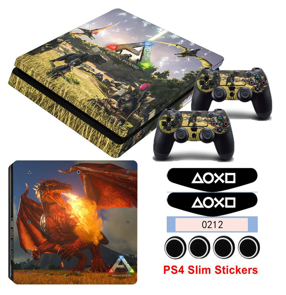 Led Light Bar Caps Game Of Skin Skin Stickers Ps4 Controller Ark Survival Evolved For Palystation 4 Ps4 Slim Wish