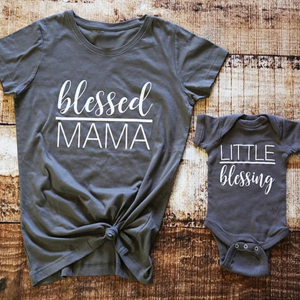 blessed mama t shirt