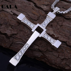 Steel, Stainless, Fashion, Cross necklace