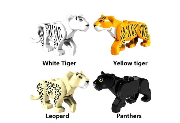 Lego white 2024 tiger animal