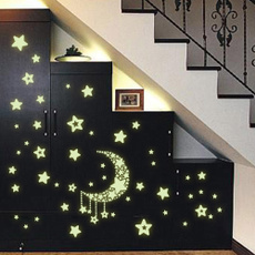starswallsticker, Stickers, roomdecal, glowinthedark