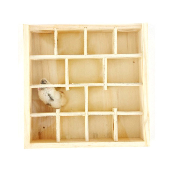 wooden gerbil cage