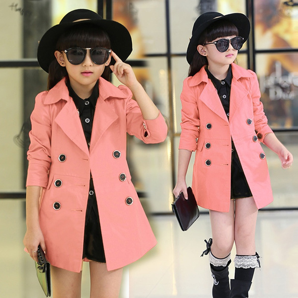 Girls 2025 spring coats