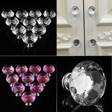 crystalglasshandleknob, Door, Home Decor, drawer