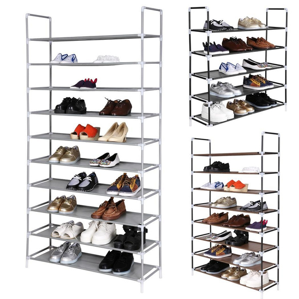 Homdox Home Portable 5 8 10 Tier Shoes Rack Stand Shelf Shoes Organizer Storage Wish