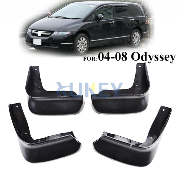 Jdm Rear Splash Guard Set Molded Mud Flaps For Honda Odyssey 2004-2008 JDM Mudflaps Splash ...