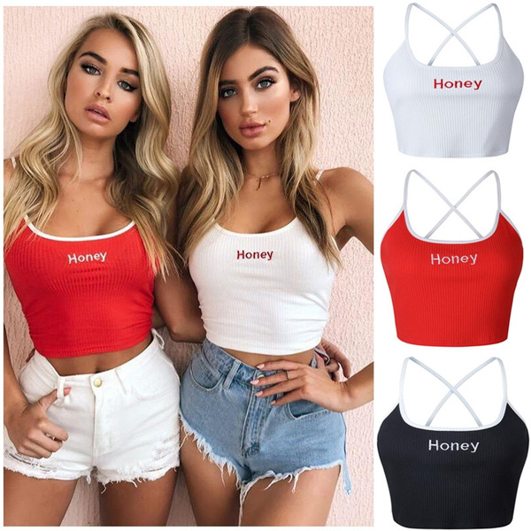 tight cropped shirt