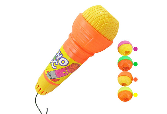 Girls Boys Microphone Mic Karaoke Singing Gift Music Toy With Built-in Music BK 