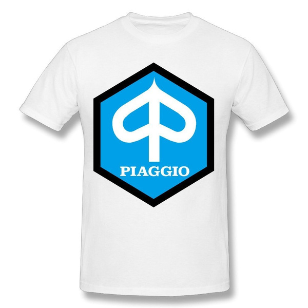Cool Men's Piaggio Logo Fashion T-shirt | Wish
