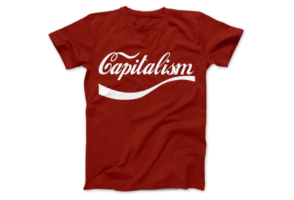 coca cola capitalism shirt