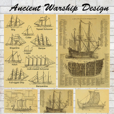 ancient, warship, Posters, Stickers