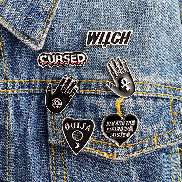 Witch Series Badge Punky Pins Weirdos 