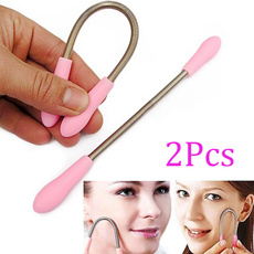 Practical Handheld Facial Hair Removal Threading Beauty Bend Epilator Tool 2 Pcs