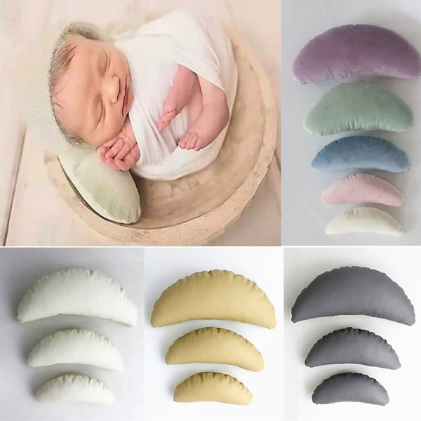 Newborn Positioner Auxiliary Shape Crescent Pillow 3 set Newborn Posing  Beans Bag Baby Photography Prop Pillow Baby Pillow | Wish