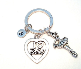 ballerina, Ballet, Key Chain, Jewelry