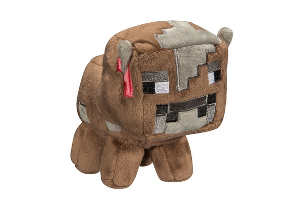 minecraft cow plush