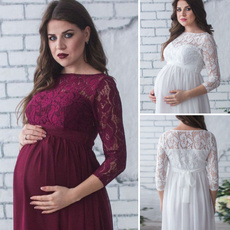 gowns, Sheer, Lace, pregnant