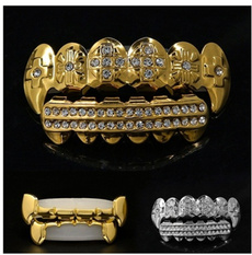 goldplated, Grill, Fashion, Jewelry