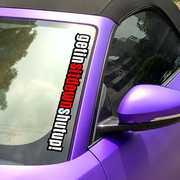 Reflective Tape Waterproof Car Stickers And Vinyl Decals Funny Vinyl 