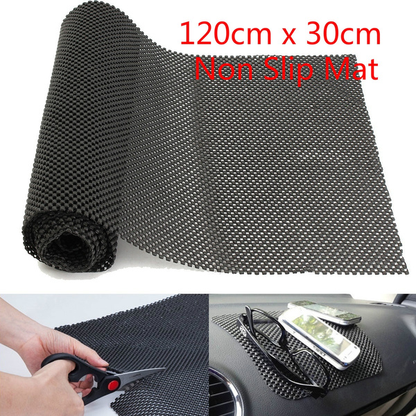 1 Roll Clear Shelf Drawer Liner Cover Non Slip Cushion Grip Tool Box Mat 12x30