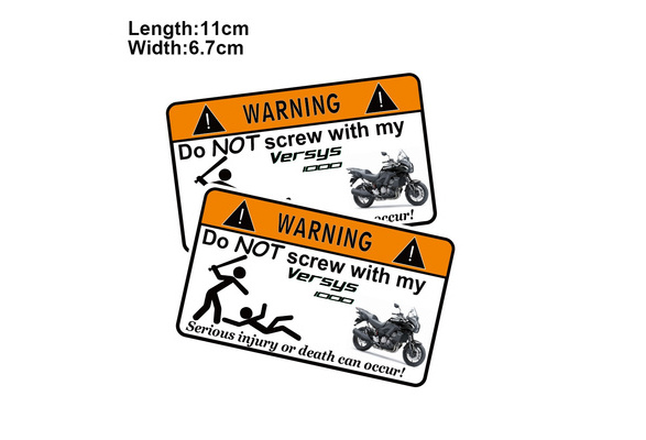 KODASKIN Motorcycle Warning Sticker Labels Sheet Safety Signs Decals Funny Joke Josh Tips Universal Stickers for Kawasaki Versys 1000 | Wish KODASKIN Motorcycle Warning Sticker Labels Sheet Safety Signs Decals Funny Joke Josh Tips Universal Stickers for Kawasaki Versys 1000 | Wish