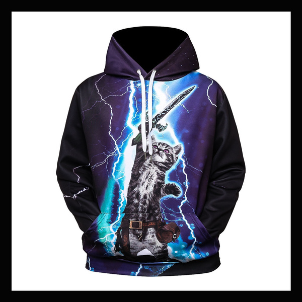 Warrior 2025 cat hoodie