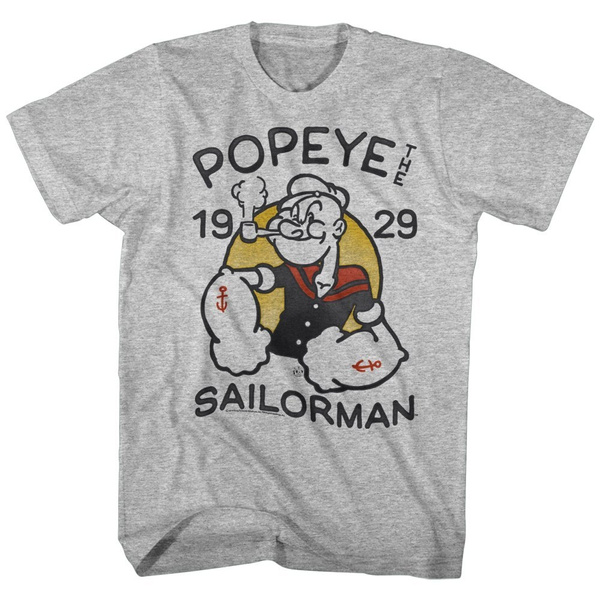 Popeye Anchored Adult Tank Top