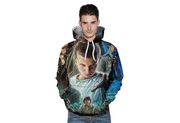 stranger things moletom com capuz wish