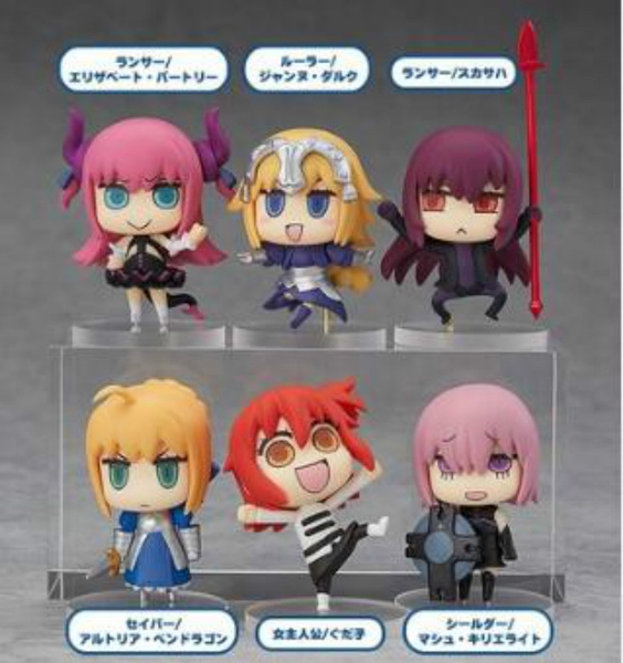 No Box 6piece/set Fate Grand Order Saber Matthew Lancer Anime